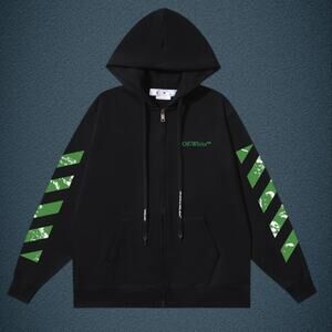Off-White Black Men's Hoodie